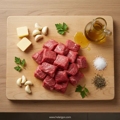 Garlic Butter Beef Bites – High‑Protein Slow Cooker Dinner - cooking process
