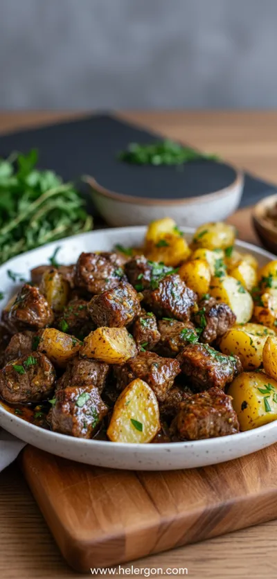 Garlic Butter Beef Bites – High‑Protein Slow Cooker Dinner