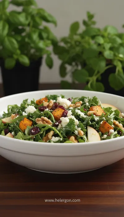 Harvest Salad with Lemon Thyme Dressing