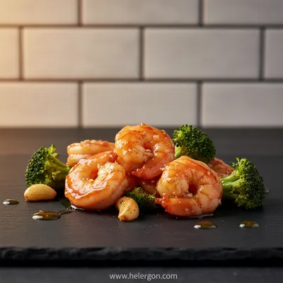 High-Protein Honey Garlic Shrimp