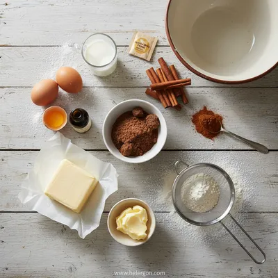 Homemade Cinnamon Rolls: Best Recipe - ingredients preparation
