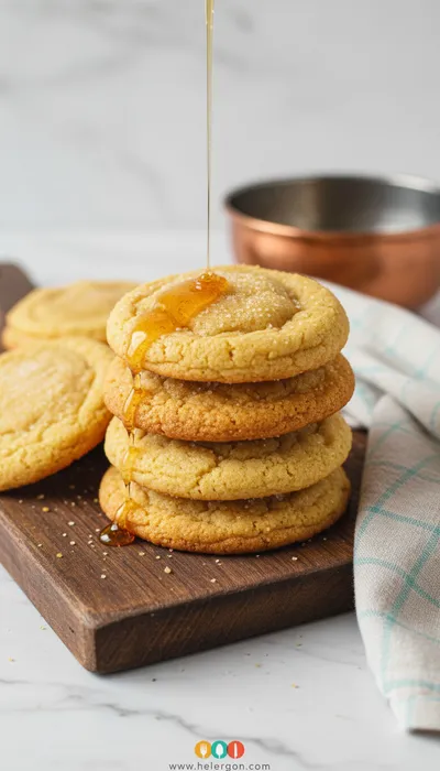 Easy Honey Cornbread Cookies Recipe