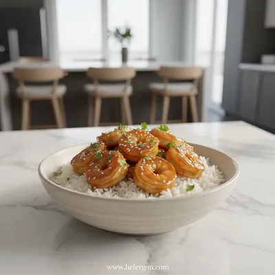 Honey Garlic Shrimp Bowls – Easy Weeknight Dinner