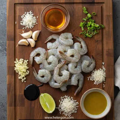 Honey Garlic Shrimp Bowls – Easy Weeknight Dinner - cooking process