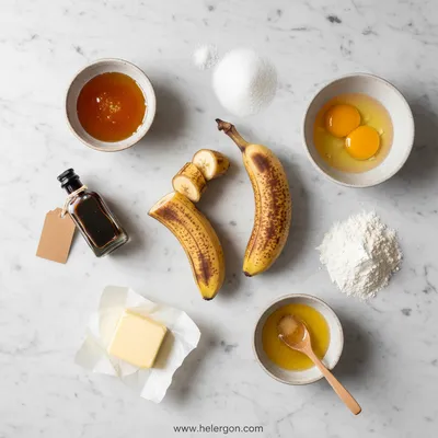 Honey Vanilla Banana Bread – Classic Fluffy Recipe - cooking process