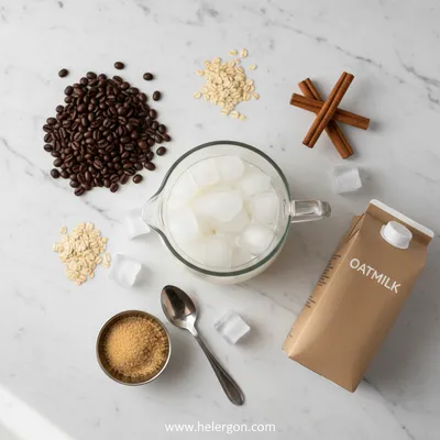 Iced Brown Sugar Oatmilk Shaken Espresso Recipe - cooking process