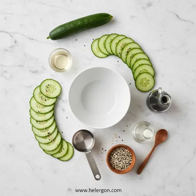 Japanese Cucumber Salad – Fresh & Easy - cooking process