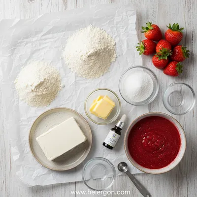 Keto Strawberry Cheesecake Fat Bombs - cooking process