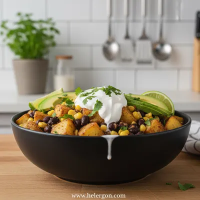 Loaded Potato Taco Bowl – Hearty Meal Prep Delight
