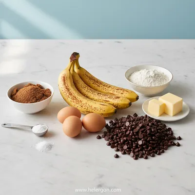 Moist Chocolate Chip Banana Bread Recipe - cooking process