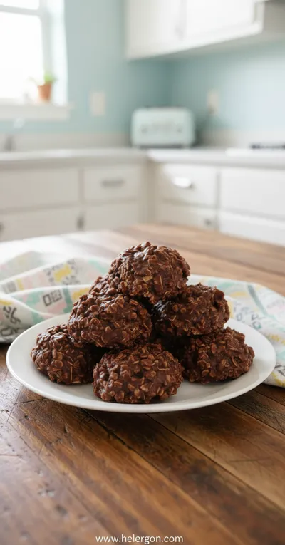 Vintage No-Bake Cookies Recipe