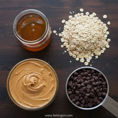 No Bake Protein Bar – Easy Vegan Gluten‑Free Recipe - cooking process