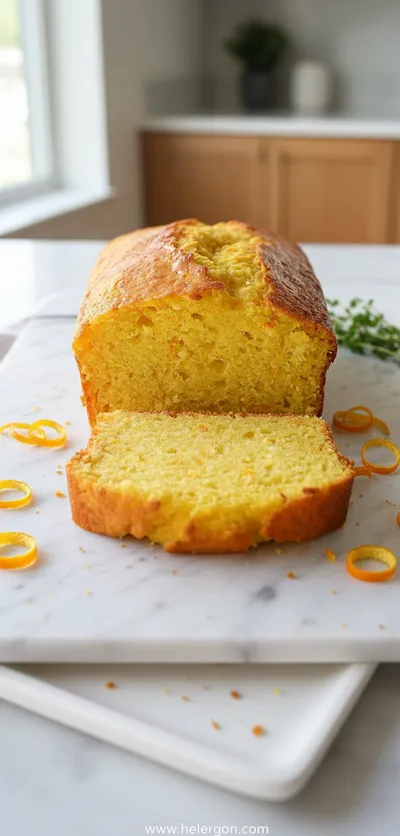 Orange Cake Loaf – Soft & Moist