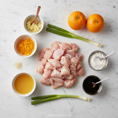 Orange Chicken – Crispy Tangy Orange Sauce - cooking process
