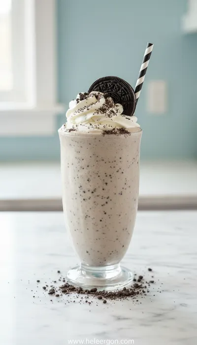 Easy Oreo Milkshake – Only 3 Ingredients