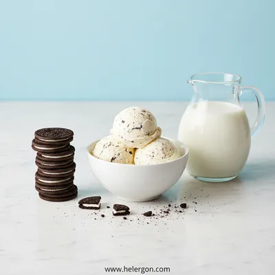 Easy Oreo Milkshake – Only 3 Ingredients - cooking process