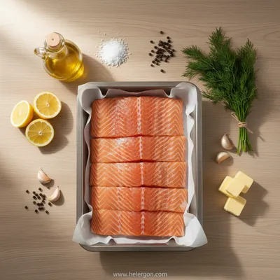 Oven Baked Salmon – 15-Minute Easy Weeknight Dinner - cooking process