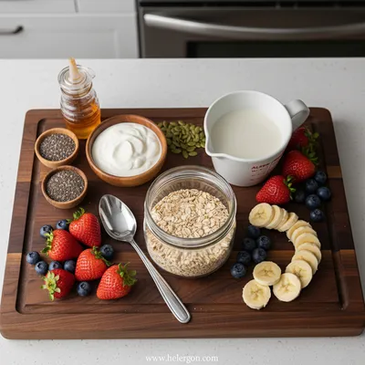 Best Overnight Oats Recipe - cooking process