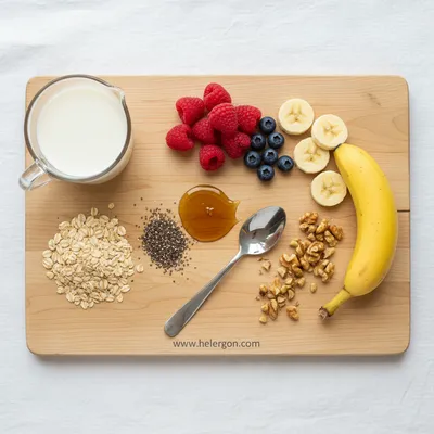 Overnight Oats – Easy Healthy Breakfast Recipe - cooking process