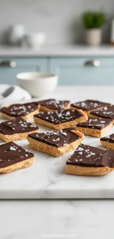 Peanut Butter Chocolate Greek Yogurt Bark
