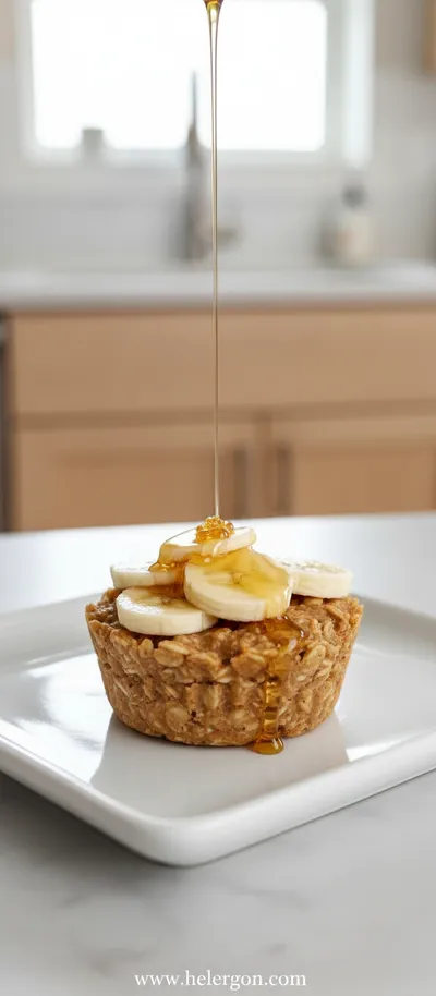 Easy Peanut Butter Protein Oatmeal Cups