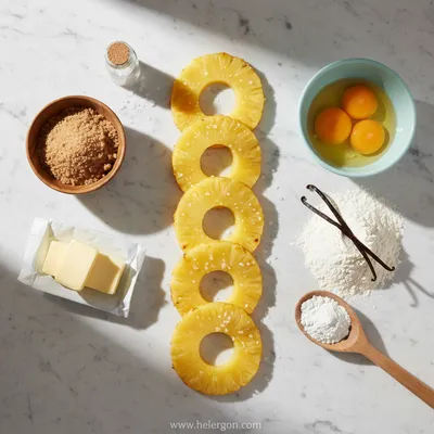 Pineapple Upside Down Sugar Cookies – Easy Sweet Treat - cooking process