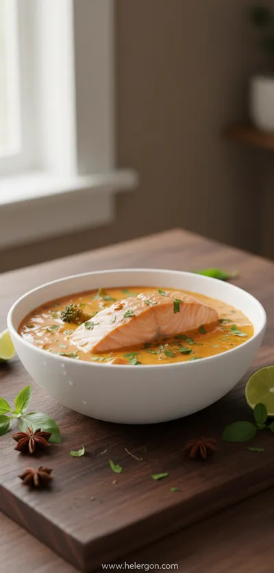 Salmon Coconut Curry – Easy Thai‑Inspired Weeknight Dinner