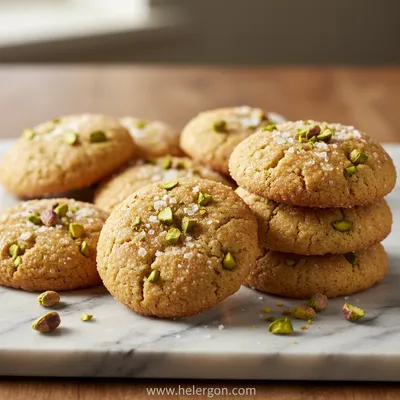 Salted Honey Pistachio Cookies Recipe