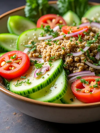Easy Shirazi Salad Recipe
