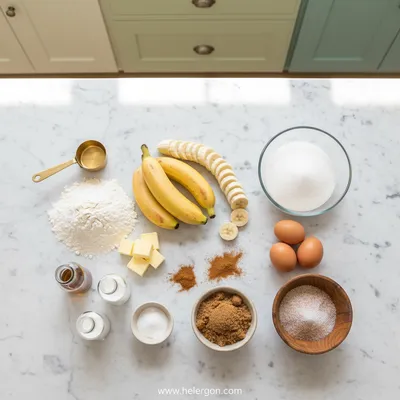 Snickerdoodle Banana Bread - cooking process