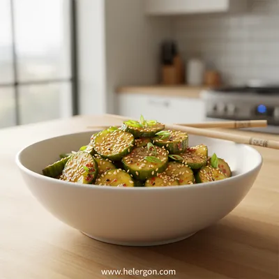 Spicy Cucumber Salad – Quick & Simple Recipe
