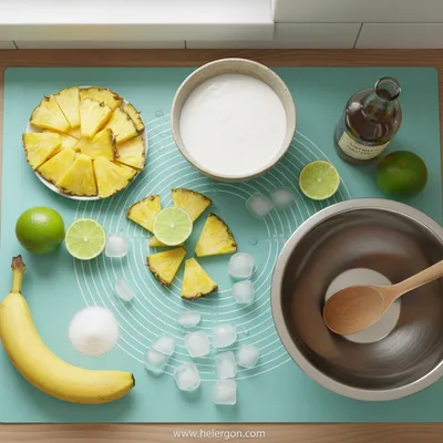 Starbucks Dole Whip Refresher - cooking process