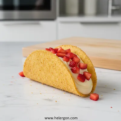 Strawberry Crunch Cheesecake Tacos