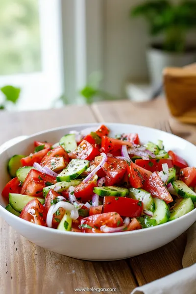 Tomato Cucumber Salad Recipe