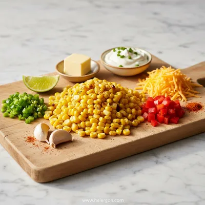 Traditional Corn Dip Recipe – Easy & Delicious - cooking process