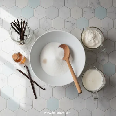 Vanilla Ice Cream: No‑Cook Homemade Recipe - cooking process